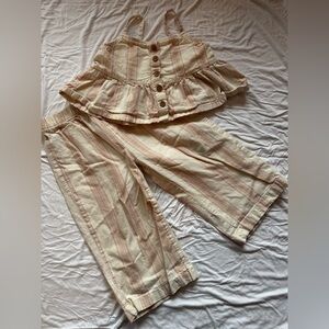 H&M Linen Matching Set